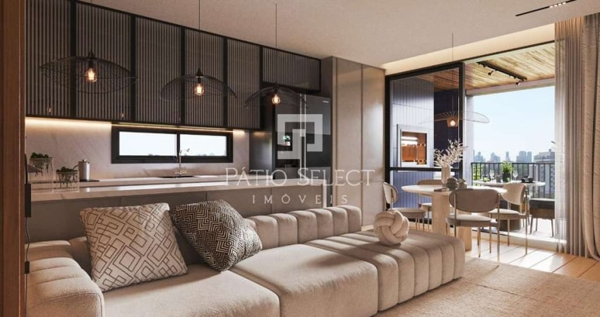 Apartamento, com Varanda Gourmet, 03  dormitórios, 01 Suíte, Santa Quitéria - Curitiba/PR
