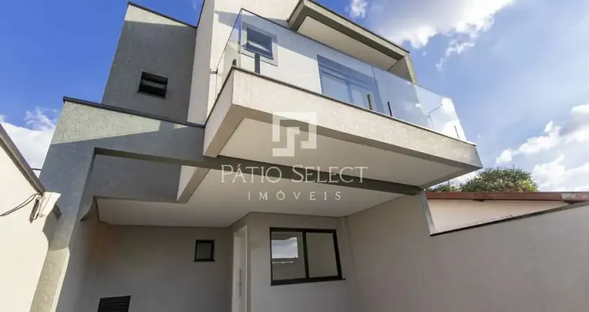 Sobrado novo com 3 quartos à venda no bairro Uberaba, Curitiba - PR