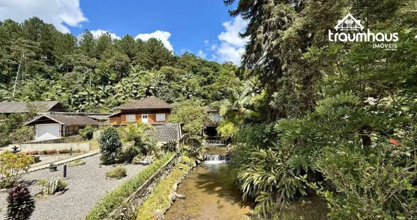 Sítio com 3 dormitórios à venda, 103825 m² por r$ 2.400.000,00 - vila itoupava - blumenau/sc