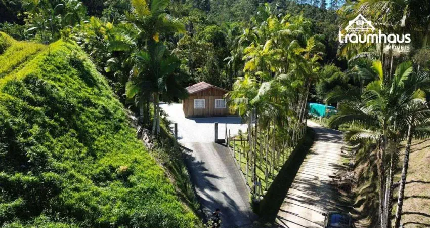 Sítio com 2 dormitórios à venda, 22.503,00 m² por r$ 720.000 - guabiruba sul - guabiruba/sc