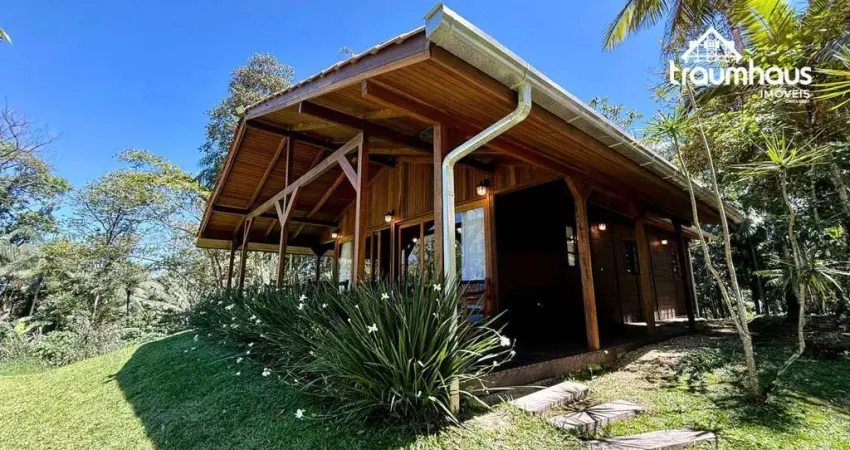 Sítio com 3 dormitórios à venda, 116.604,46 m² por r$ 1.590.000 - vila itoupava - blumenau/sc