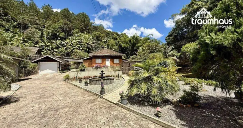 Sítio com 3 dormitórios à venda, 57.838,75 m² por r$ 1.200.000 - vila itoupava - blumenau/sc