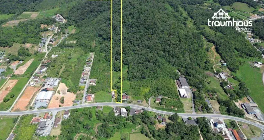 Área à venda, 30.711,88 m² por r$ 750.000,00 - itoupava central - blumenau/sc