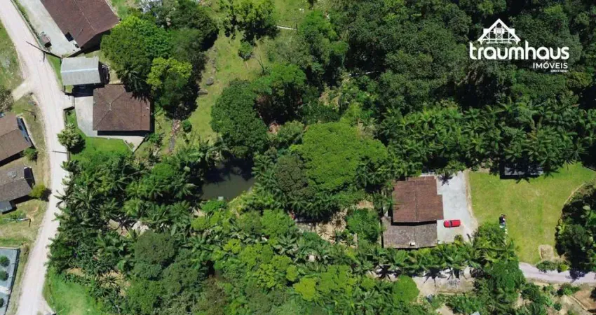 Sítio com 4 dormitórios à venda, 3000 m² por r$ 635.000,00 - 	gaspar alto - gaspar/sc