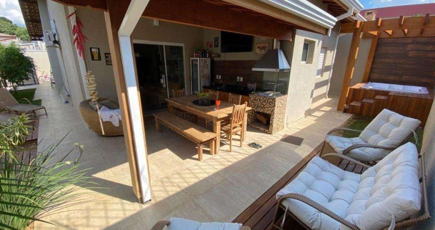 Casa à venda em Jaguariúna, Loteamento Sao Pedro, com 3 quartos, com 130 m², Residencial Manaca