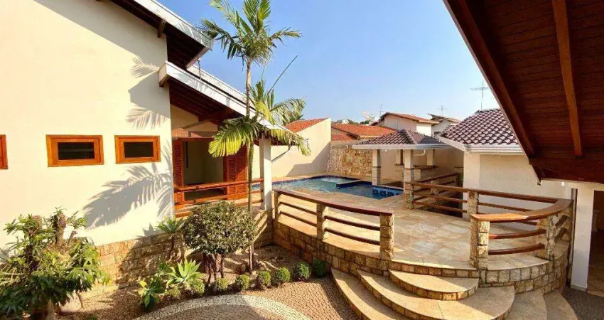 Casa à venda em jaguariúna, jardim primavera, com 4 suítes, com 410 m², condomínio primavera