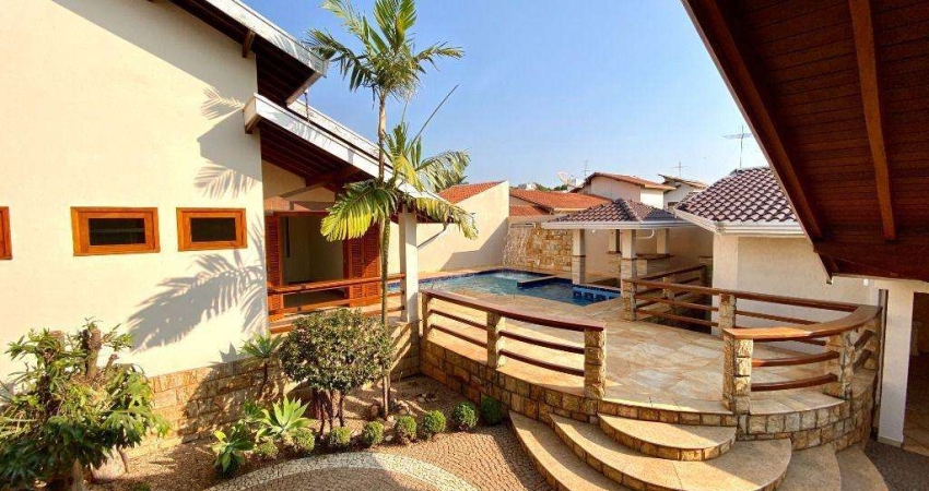 Casa à venda em Jaguariúna, Jardim Primavera, com 4 suítes, com 410 m², Condomínio Primavera