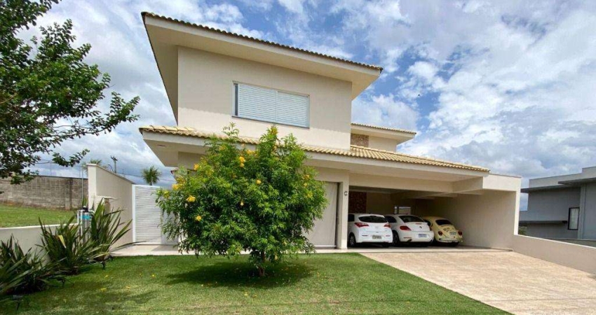 Casa à venda em Jaguariúna, Lago Da Barra, com 4 suítes, com 368 m², Condomínio Lago da Barra