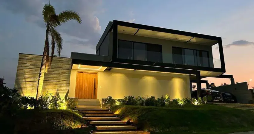 Casa à venda em Jaguariúna, Residencial Haras Patente, com 4 suítes, com 584.4 m²