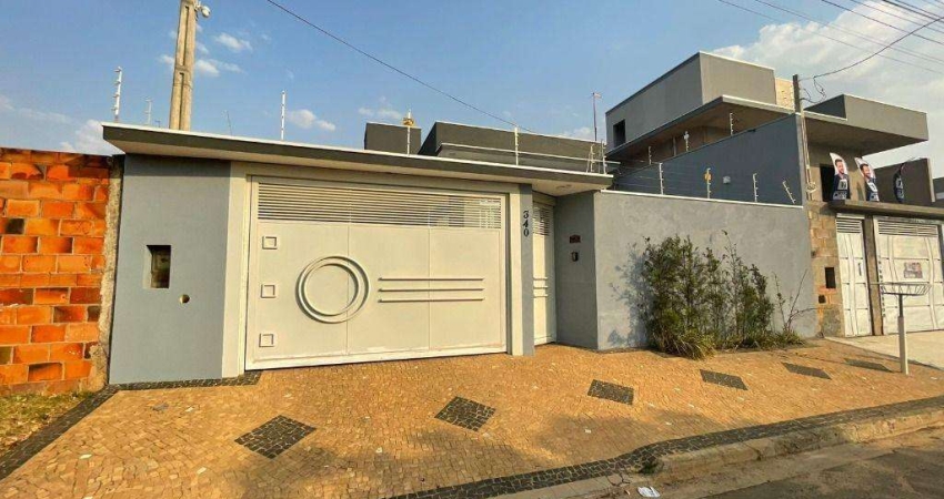 Casa à venda em Jaguariúna, Jardim Pinheiros, com 3 quartos, com 144 m²