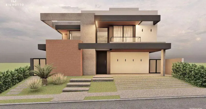 Casa à venda em Jaguariúna, Residencial Campo Camanducaia, com 4 suítes, com 343.3 m²