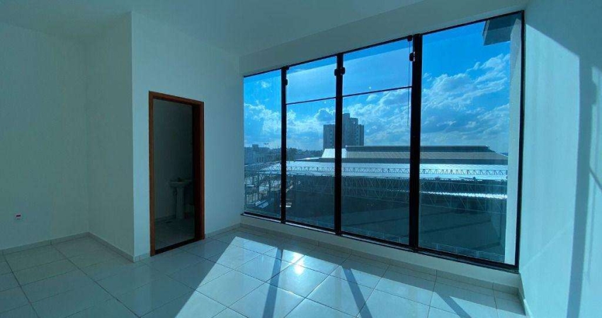 Sala para alugar em Jaguariúna, Residencial Parque dos Ipês, com 50 m², Galeria Victtório