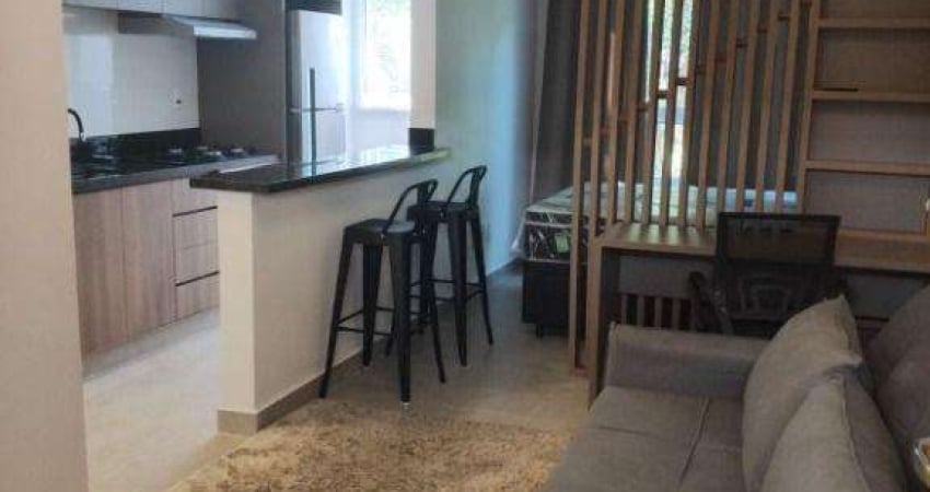 Apartamento para alugar em Jaguariúna, Jardim Mauá II, com 1 quarto, com 29.9 m²