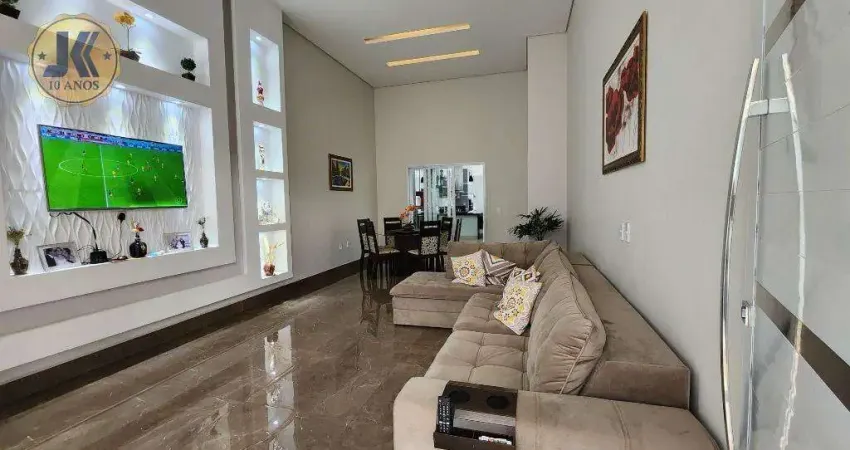 Casa à venda em jaguariúna, nova jaguariúna iii, com 3 quartos, com 181 m²