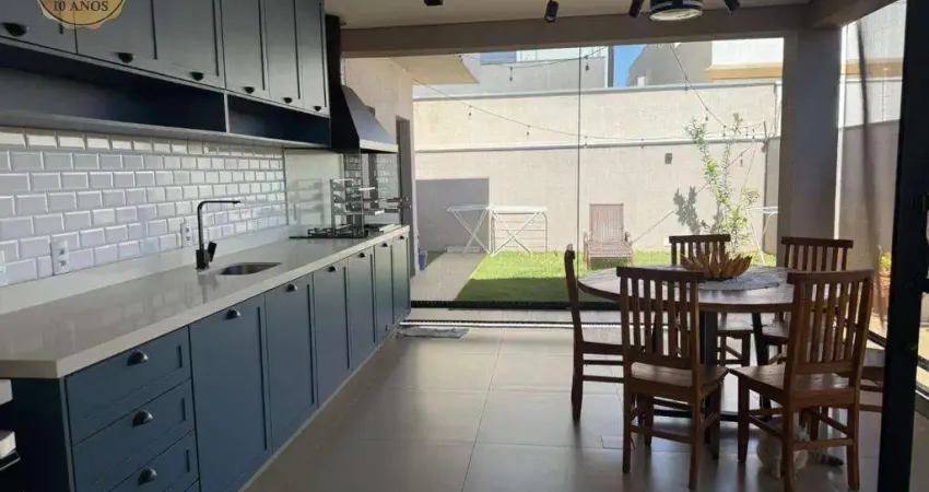 Casa à venda em jaguariúna, reserva do jaguary, com 3 quartos, com 177 m²
