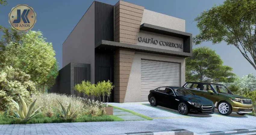 Galpão para alugar em jaguariúna, jardim imperial, com 200 m²