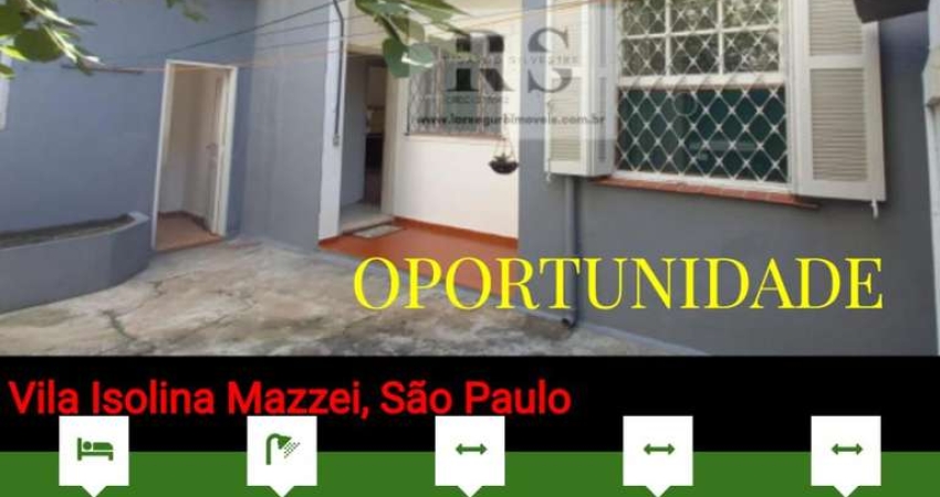 Casa para Venda em São Paulo, Vila Isolina Mazzei, 2 dormitórios, 2 banheiros