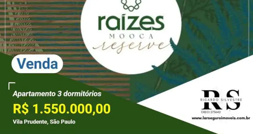 Apartamento 3 dormitórios para venda em são paulo, vila prudente, 3 dormitórios, 3 suítes, 4 banheiros, 2 vagas