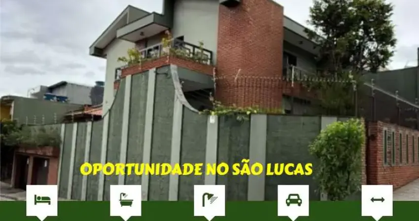 Casa / Sobrado para Venda em São Paulo, Parque São Lucas, 4 dormitórios, 1 suíte, 5 banheiros, 4 vagas