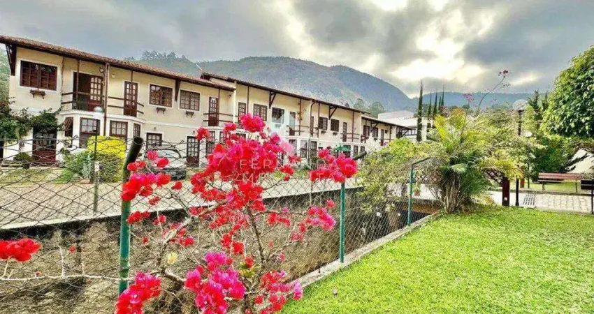 Casa de condomínio para alugar no parque do imbuí – 2 quartos, lazer completo, teresópolis/rj