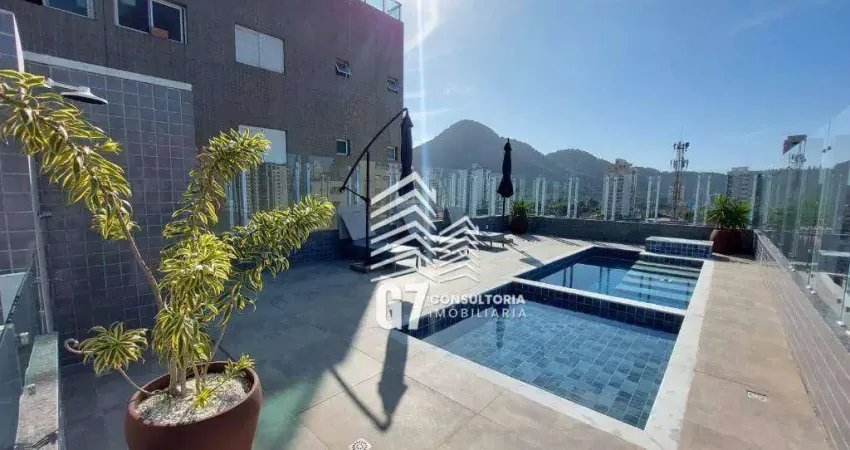 Apartamento com 1 dormitório à venda, 41 m² por R$ 349.000,00 - Canto do Forte - Praia Grande/SP