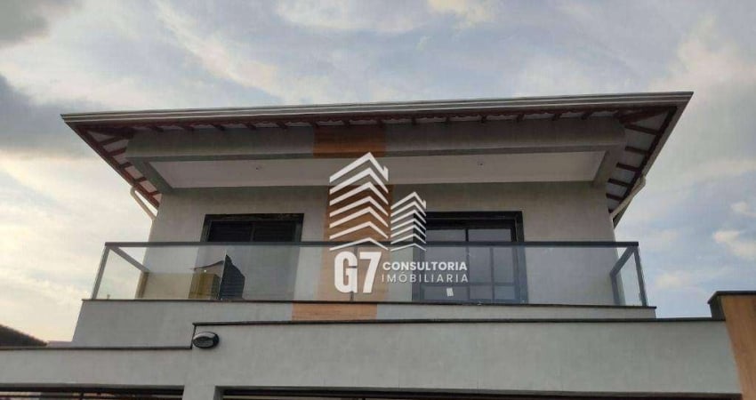 Casa em condomínio na com 2 dormitórios, 1 vaga e espaço gourmet à venda, 60 m² por R$ 280.000 - Antártica - Praia Grande/SP