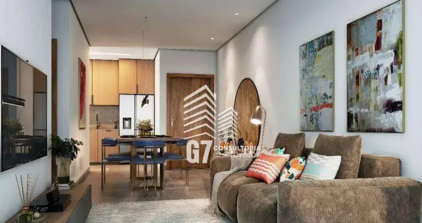 Apartamento à venda, 80 m² por R$ 604.000,00 - Boqueirão - Praia Grande/SP