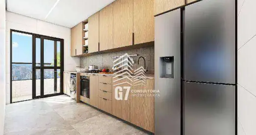 Apartamento com 2 dormitórios à venda, 80 m² por R$ 589.000,00 - Boqueirão - Praia Grande/SP