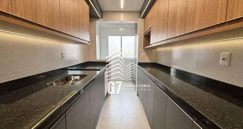 Apartamento com 2 dormitórios à venda, 79 m² por R$ 596.175,00 - Boqueirão - Praia Grande/SP