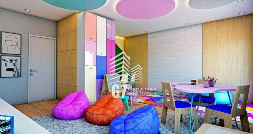 Apartamento com 3 dormitórios à venda, 106 m² por R$ 1.065.600 - Jardim Imperador - Praia Grande/SP
