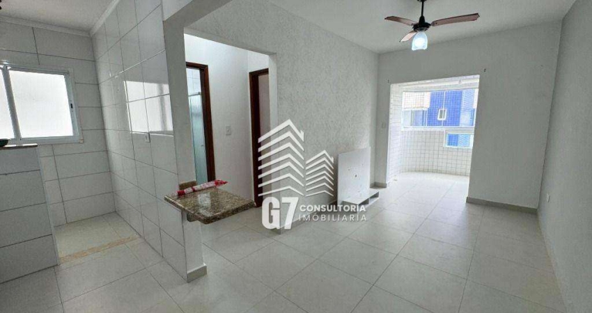 Apartamento com 1 dormitório à venda, 42 m² por R$ 360.000 - Maracanã - Praia Grande/SP