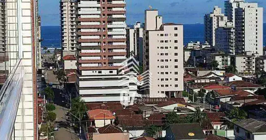 Apartamento com 2 dormitórios à venda, 89 m² por R$ 650.000,00 - Vila Guilhermina - Praia Grande/SP