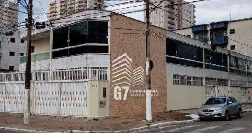 Sobrado com 3 dormitórios à venda, 123 m² por R$ 590.000,00 - Aviação - Praia Grande/SP