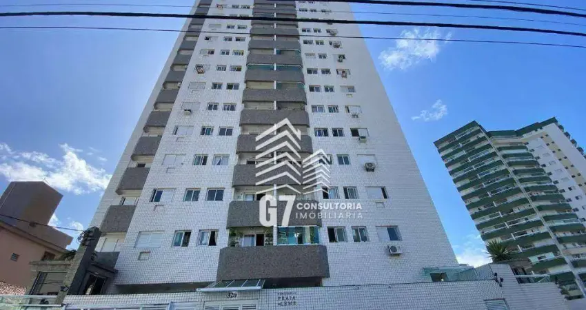 Apartamento com 2 dormitórios à venda, 60 m² por R$ 399.000,00 - Vila Guilhermina - Praia Grande/SP