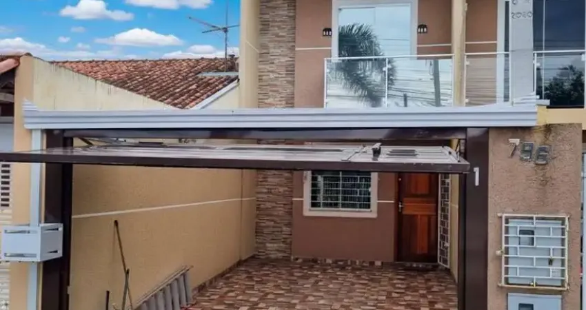 Sobrado à venda em curitiba-pr, bairro cidade industrial, 2 quartos, 1 sala, 2 banheiros, 1 vaga de garagem, 76m².