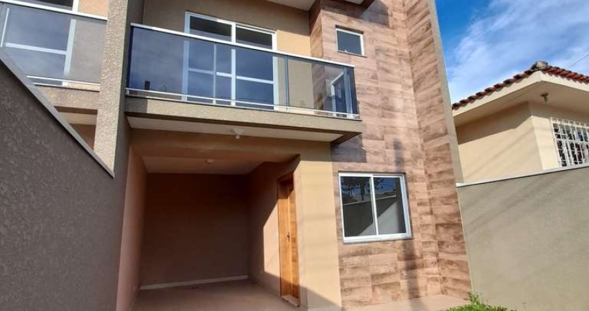 Casa à venda em Curitiba-PR, bairro Xaxim: 3 quartos, 1 suíte, 1 sala, 3 banheiros, 2 vagas de garagem, 101m².