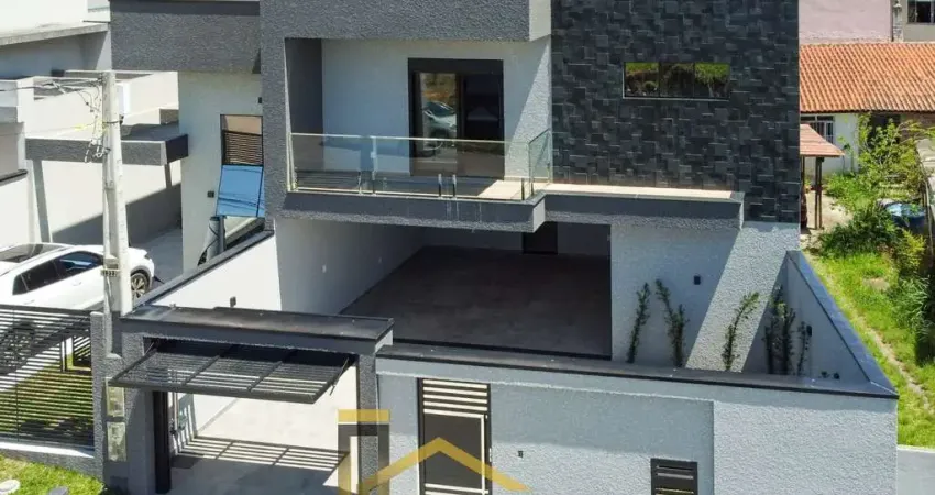 Casa à venda em araucária-pr, bairro iguaçu: 3 quartos, 1 suíte, 1 sala, 3 banheiros, 4 vagas de garagem, 175,79 m² de área.