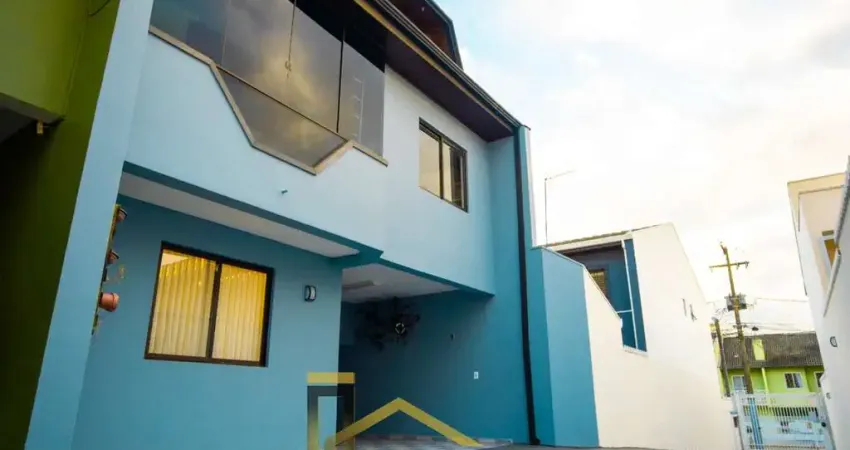 Casa em condomínio de luxo com 3 quartos e suíte no jardim das américas, curitiba-pr - 182m² - 2 vagas na garagem