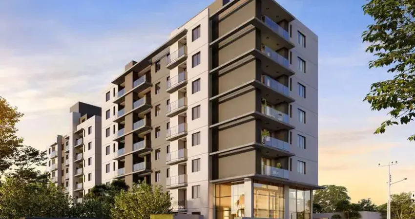 Apartamento à venda em curitiba-pr, rebouças: 2 quartos, 1 sala, 1 banheiro, 1 vaga de garagem, 55,17m² de área.