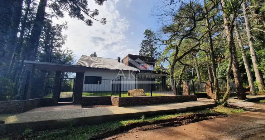 Magnífica casa de alto padrão a venda no centro de nova petrópolis, jardim da serra gaúcha