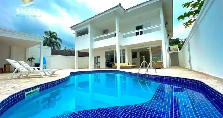 Casa com 6 Suítes à venda, 420 m² por R$ 2.900.000 - Jardim Acapulco - Guarujá/SP.