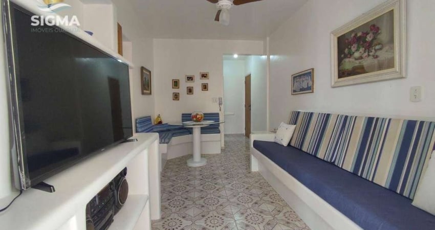 Apartamento com 2 dormitórios à venda, 60 m² por R$ 380.000,00 - Pitangueiras - Guarujá/SP