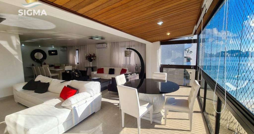 Apartamento com 5 quartos sendo 2 suítes à venda na Praia das Pitangueiras, Guarujá/SP.