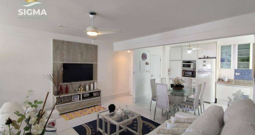 Apartamento com 3 dormitórios à venda, 120 m² por R$ 900.000,00 - Pitangueiras - Guarujá/SP