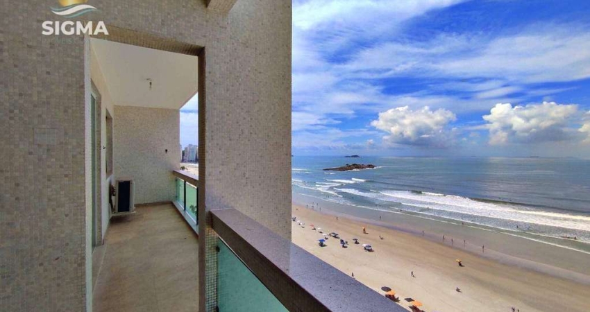 Apartamento com 4 dormitórios à venda, 170 m² por R$ 1.350.000,00 - Pitangueiras - Guarujá/SP