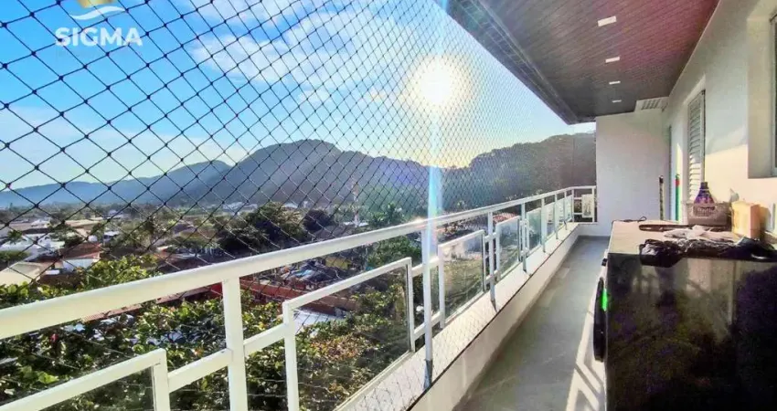 VISTA MAR - Apartamento 2 quartos 1 vaga em prédio com piscina . Guarujá - Tombo