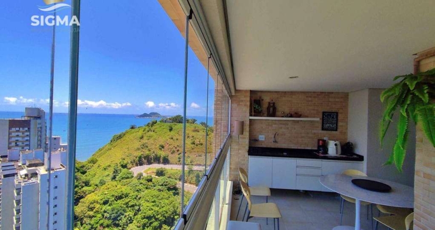 Vista mar - Apartamento à venda com 2 dormitórios - Condomínio com lazer - 2 vagas - Jardim Astúrias - Guarujá/SP
