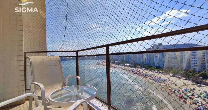 Apartamento reformado e decorado com 3 Suítes à venda - Pitangueiras - Guarujá.