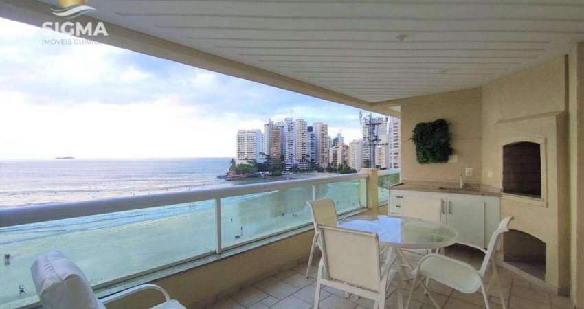 Apartamento à venda com 4 suítes - Condomínio com lazer - 2 vagas - Jardim Astúrias - Guarujá/SP