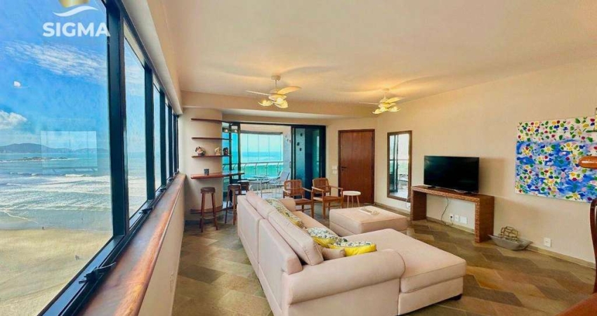 Apartamento Frente para o mar  com 3 Suítes  à venda, 212 m² por R$ 2.000.000 - Praia das Astúrias - Guarujá/SP